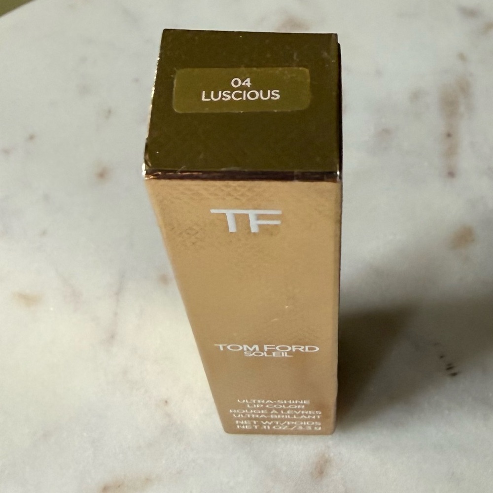 Tom Ford Soleil Ultra-Shine Lip Color “Luscious” 04 | NIB | Discontinued HTF - Picture 6 of 7